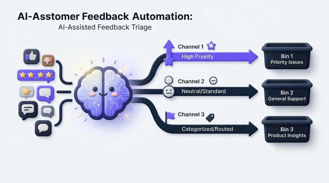 AI Customer Feedback Automation: Set Up AI-Assisted Feedback Triage