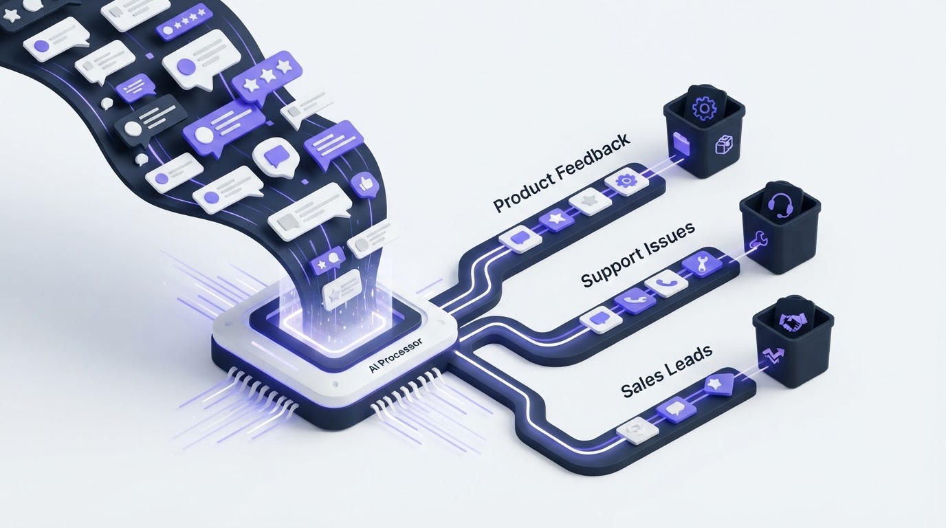 How to Automatically Tag and Route Customer Feedback - ai customer feedback automation