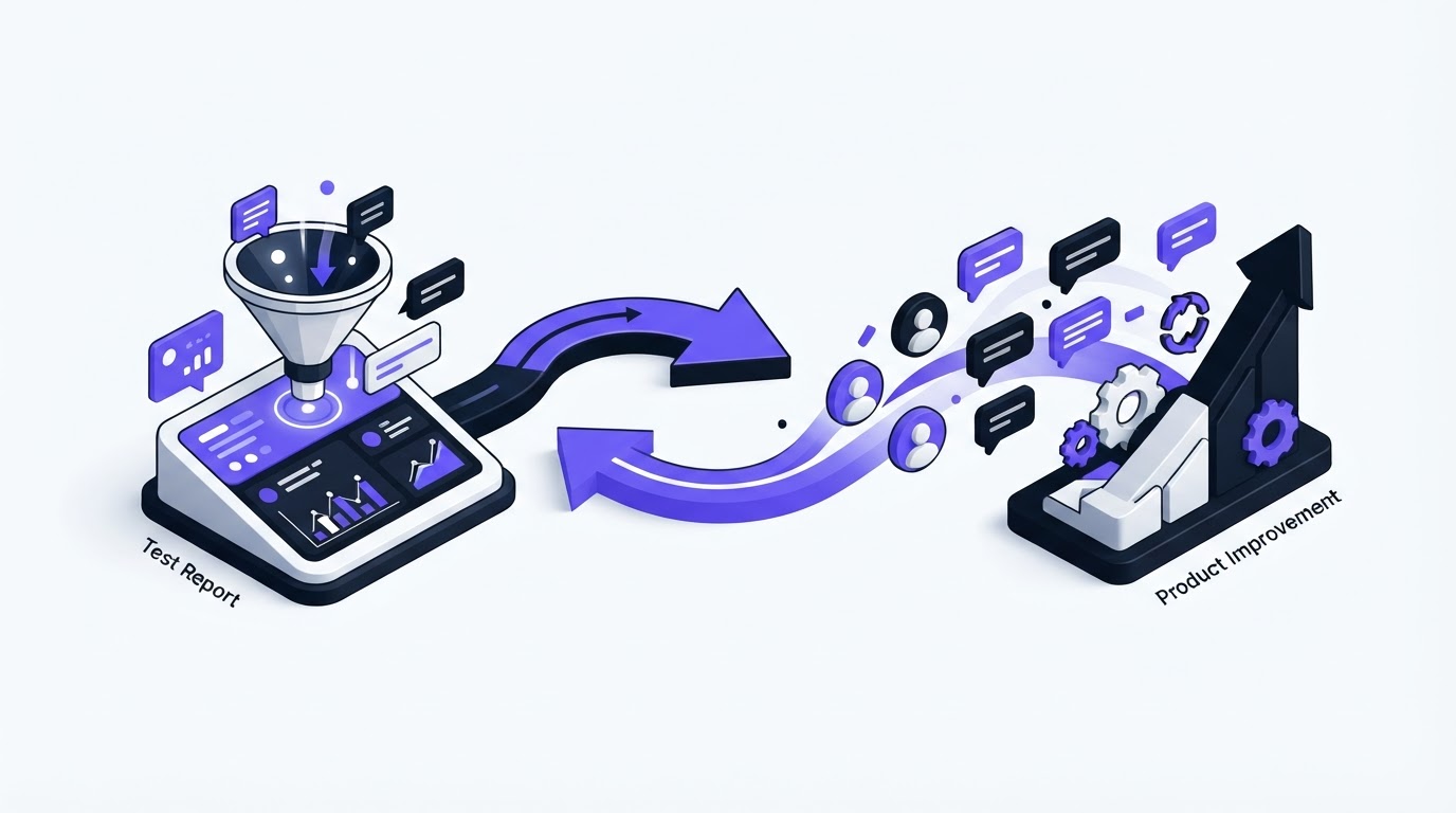 Test reporting and the customer feedback loop
