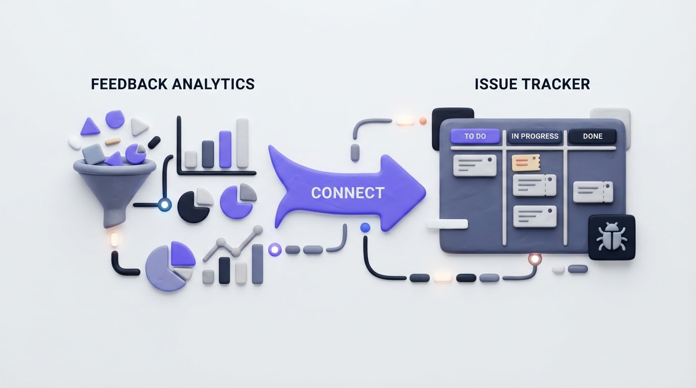 Compare analytics and issue-tracker connections