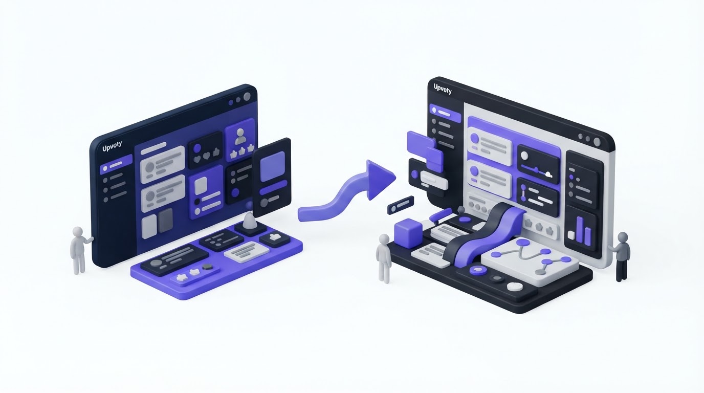 How Upvoty works as a Featurebase alternative