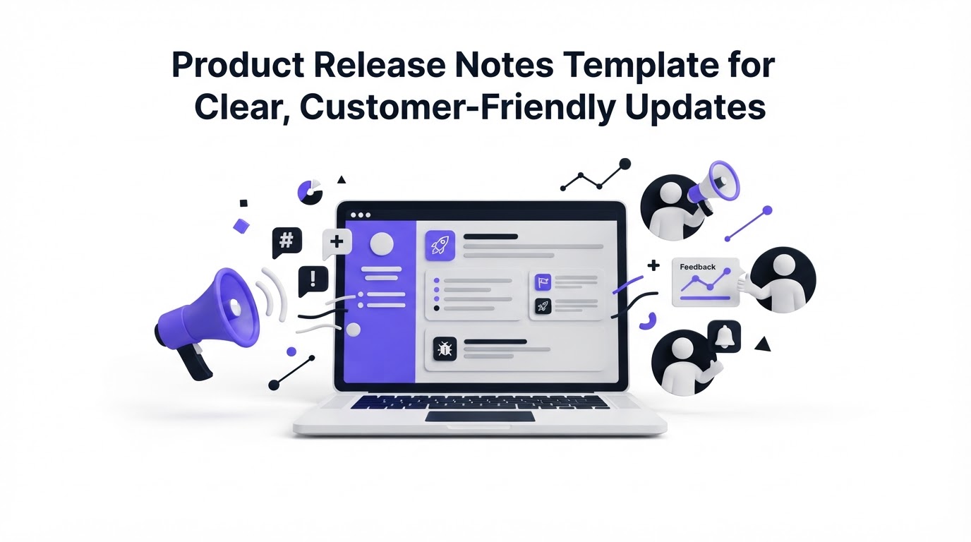 Product Release Notes Template for Clear, Customer-Friendly Updates - communicating product updates