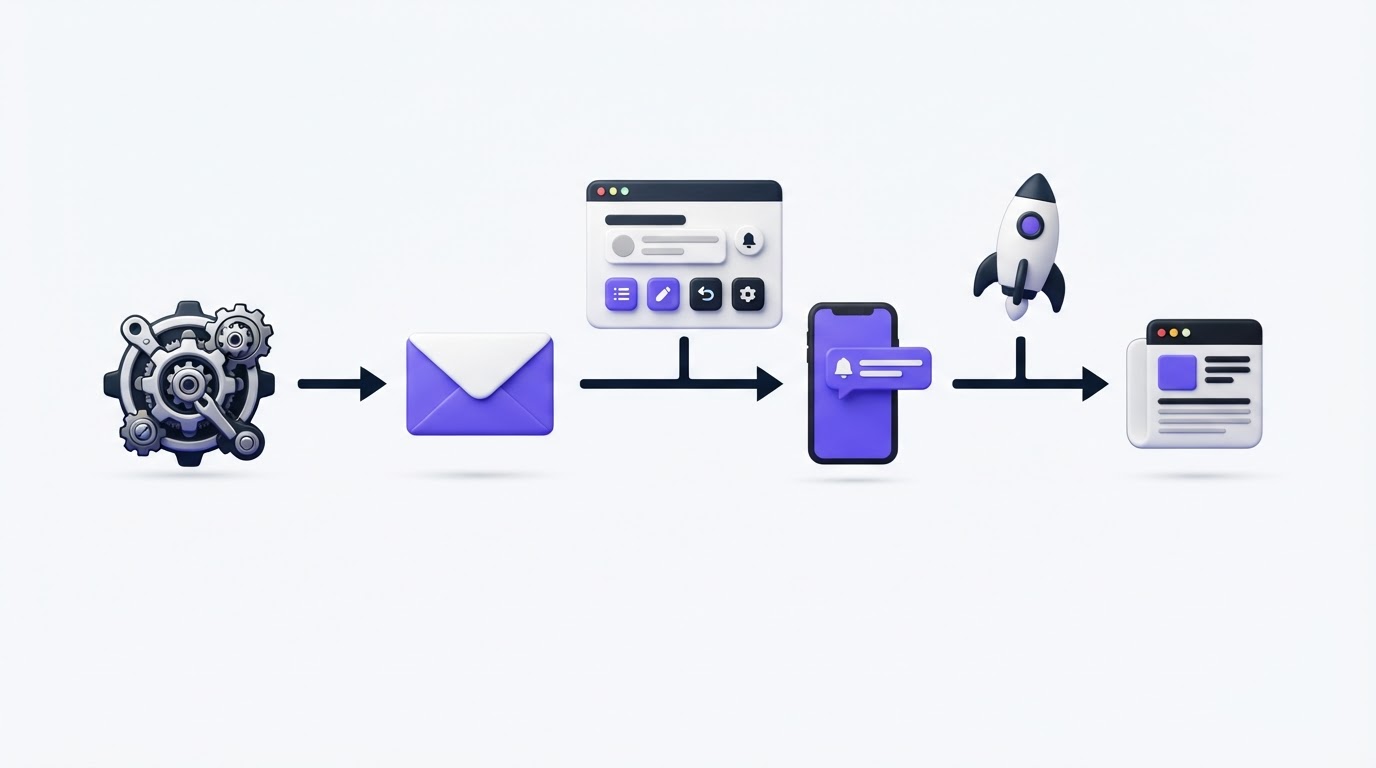Match the update channel to the product change