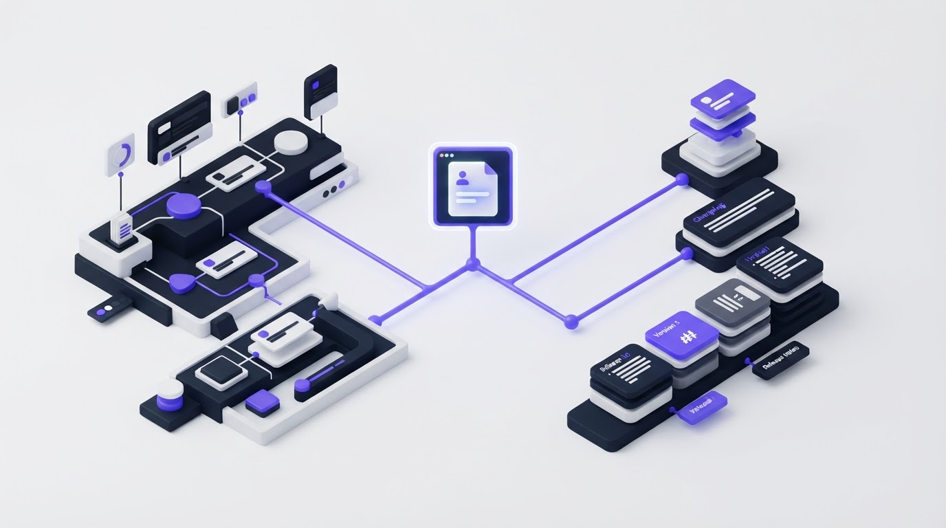 Connect the roadmap and changelog to the original request
